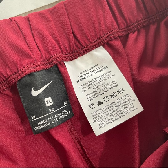 NIKE PRO ELITE TRACK & FIELD TEAM-ISSUED PODIUM PANTS MAROON AO8872-661 Sz XL - Picture 8 of 10